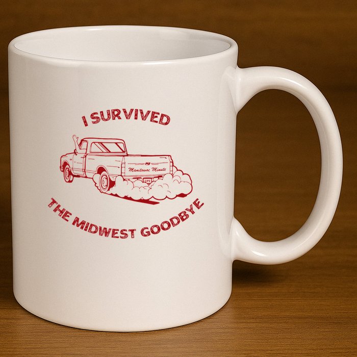 I Survived The Midwest Goodbye 11oz C Handle Ceramic Mug