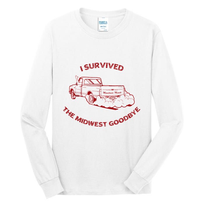 I Survived The Midwest Goodbye Tall Long Sleeve T-Shirt