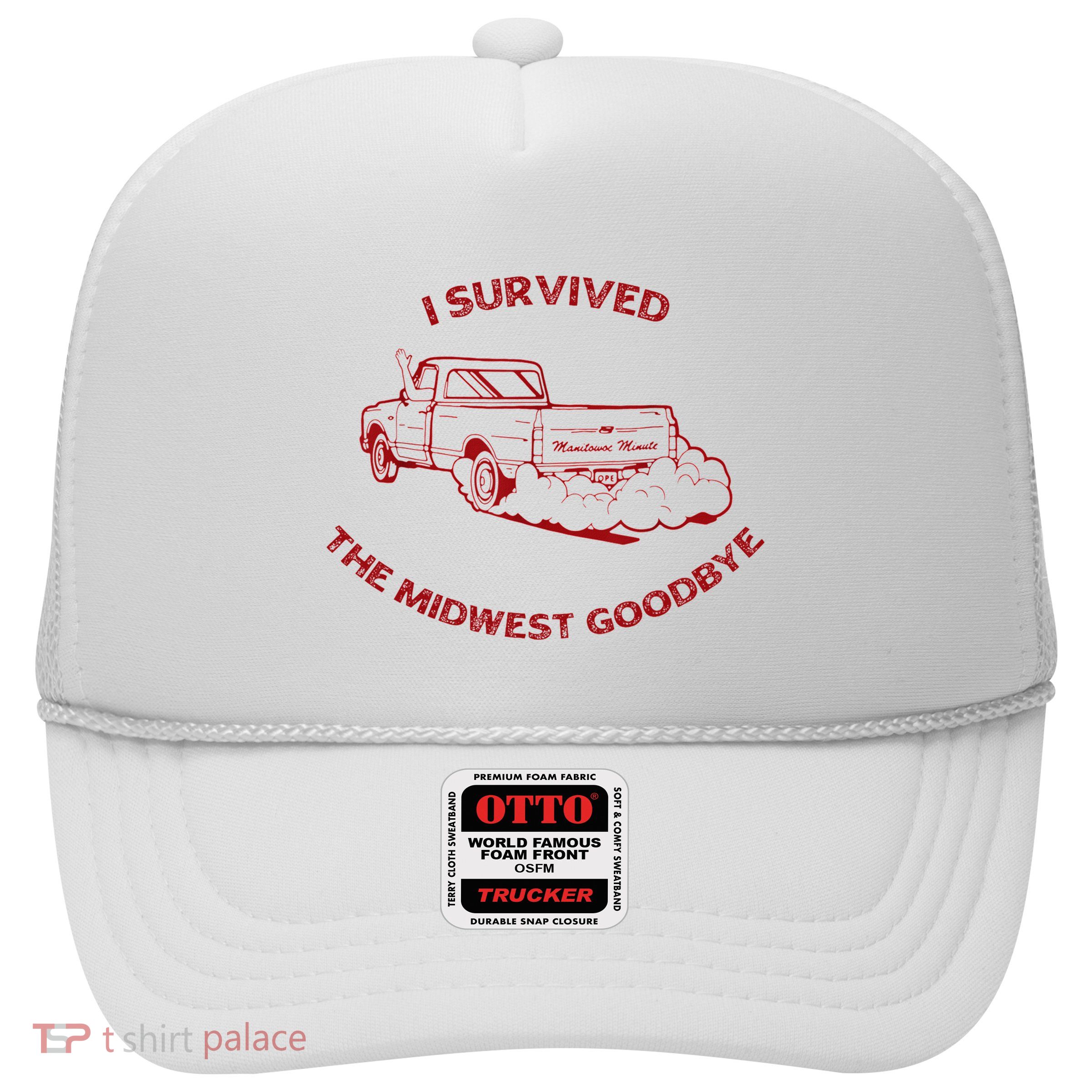 I Survived The Midwest Goodbye Trucker Hat