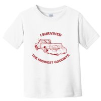 I Survived The Midwest Goodbye Toddler T-Shirt