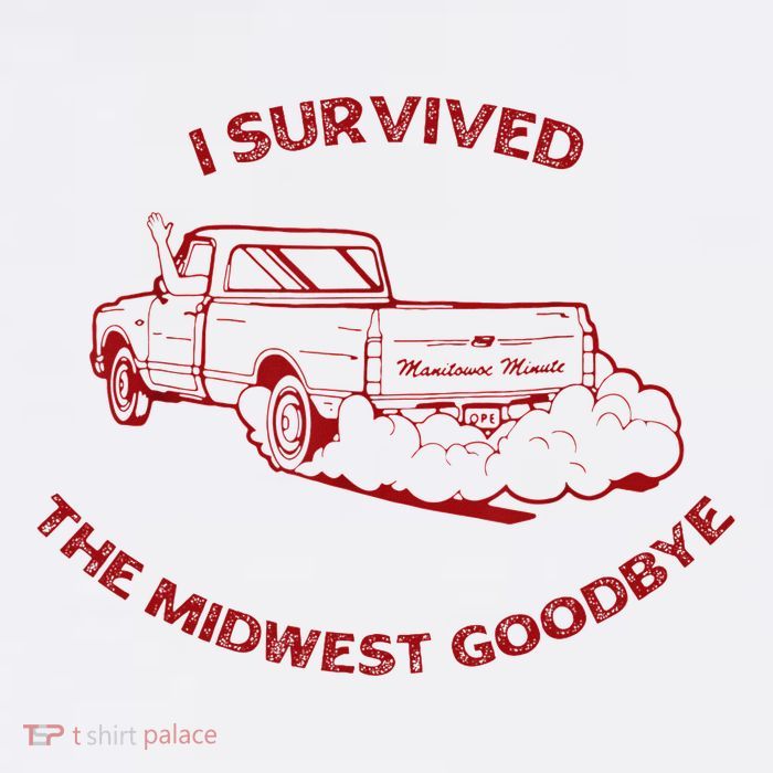 I Survived The Midwest Goodbye Crop Top