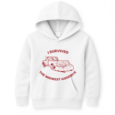 I Survived The Midwest Goodbye Kids Hoodie