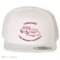 I Survived The Midwest Goodbye Wool Snapback Cap