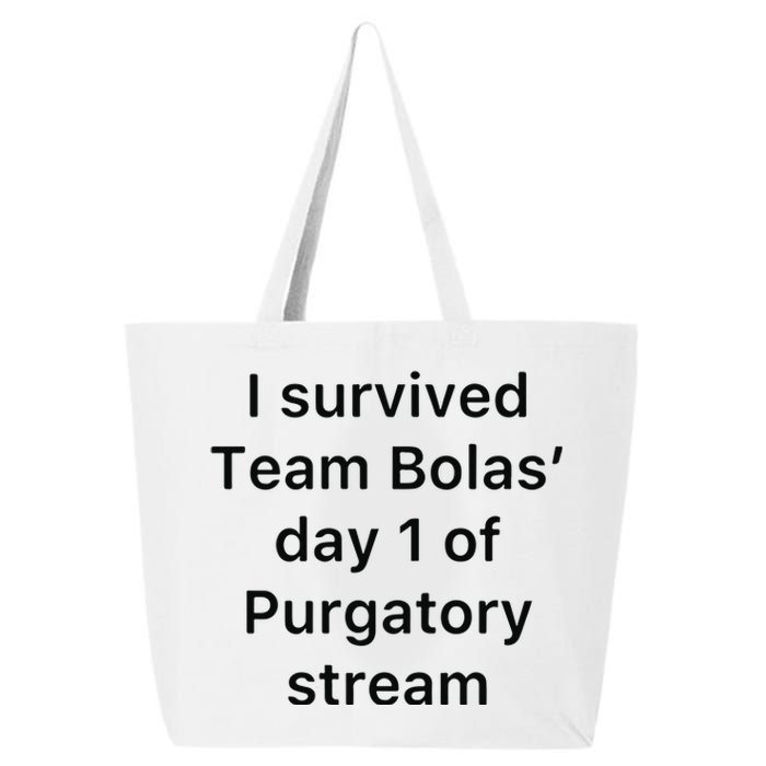 I Survived Team Bolas’ Day 1 Of Purgatory Stream 25L Jumbo Tote