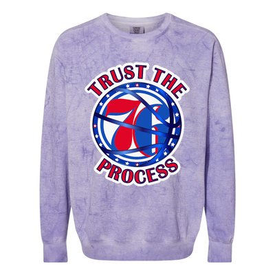 Illadel Styles Trust The Process 76 Colorblast Crewneck Sweatshirt