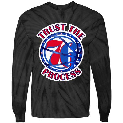 Illadel Styles Trust The Process 76 Tie-Dye Long Sleeve Shirt