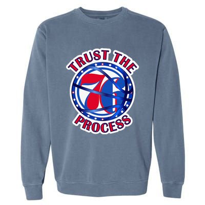 Illadel Styles Trust The Process 76 Garment-Dyed Sweatshirt