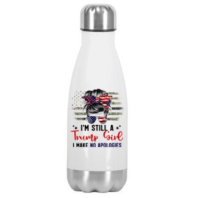 IM Still Trump I Make No Apologies Trump 2024 Election Gift Stainless Steel Insulated Water Bottle