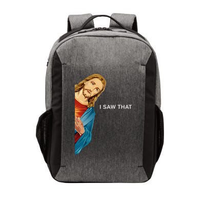 I Saw That Funny Jesus Christian Vector Backpack