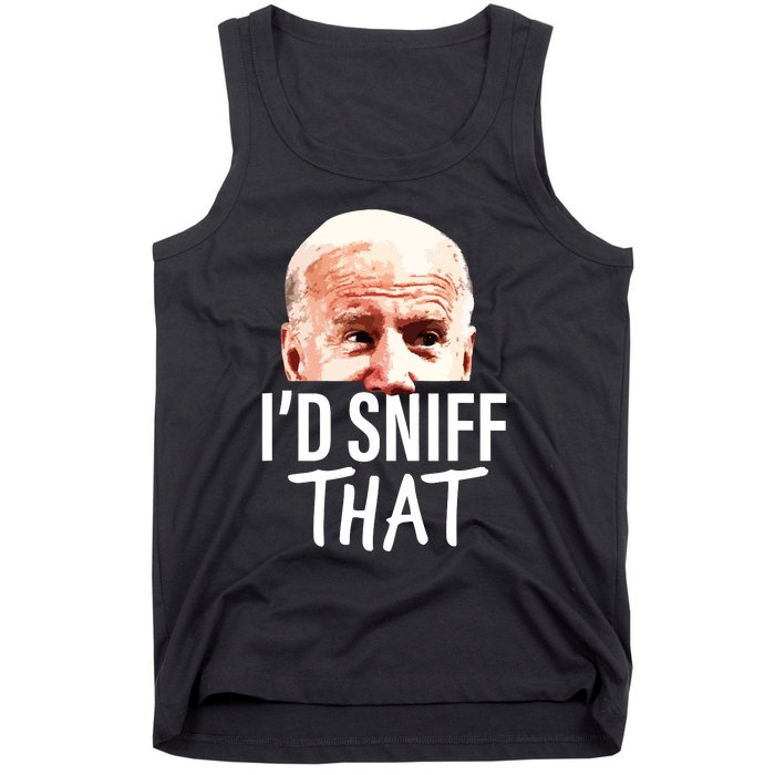 Id Sniff That Anti Joe Biden Funny Parody Tank Top