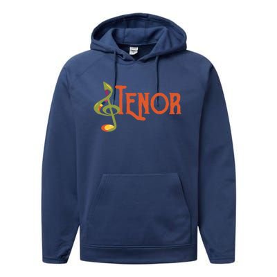 I Sing Tenor Barbershop Quartet Vocal Singer Cool Gift Performance Fleece Hoodie