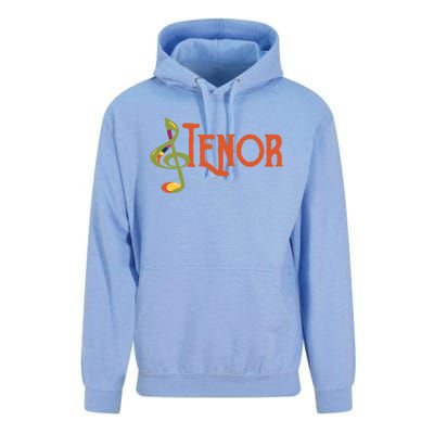 I Sing Tenor Barbershop Quartet Vocal Singer Cool Gift Unisex Surf Hoodie