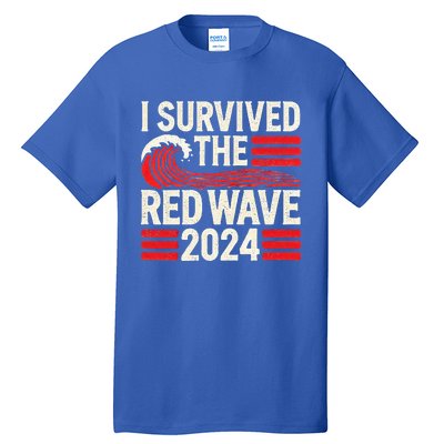 I Survived The Red Wave 2024 Tall T-Shirt