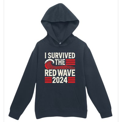 I Survived The Red Wave 2024 Urban Pullover Hoodie