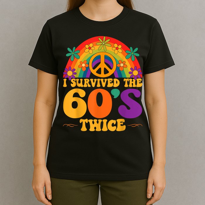 I Survived The 60s Twice Sixties 70th 70s Year Old Birthday T-Shirt