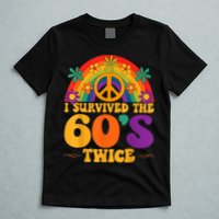 I Survived The 60s Twice Sixties 70th 70s Year Old Birthday T-Shirt