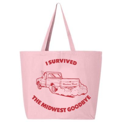 I Survived The Midwest Goodbye 25L Jumbo Tote