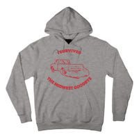 I Survived The Midwest Goodbye Tall Hoodie
