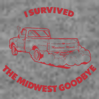 I Survived The Midwest Goodbye Tall Hoodie