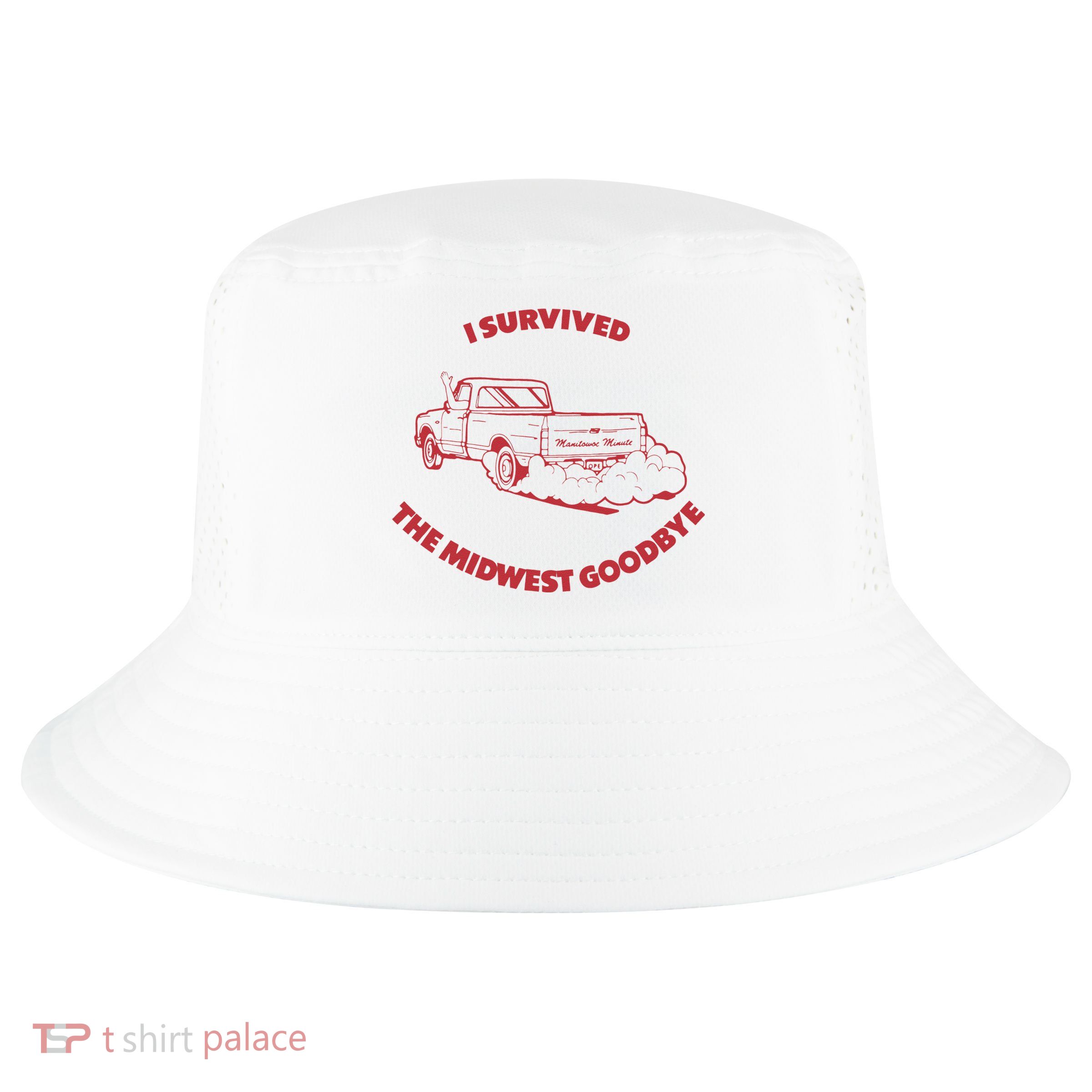 I Survived The Midwest Goodbye Cool Comfort Performance Bucket Hat