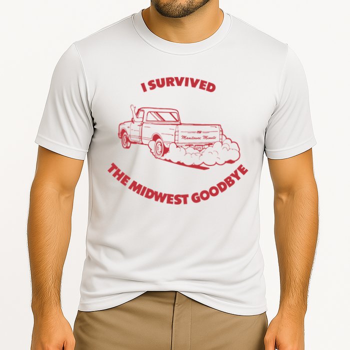 I Survived The Midwest Goodbye Performance Shirt
