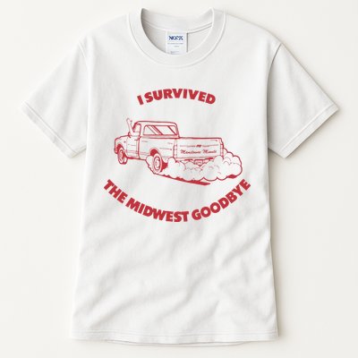 I Survived The Midwest Goodbye Tall T-Shirt