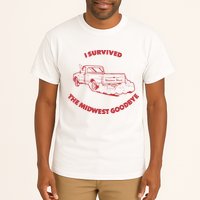 I Survived The Midwest Goodbye Tall T-Shirt