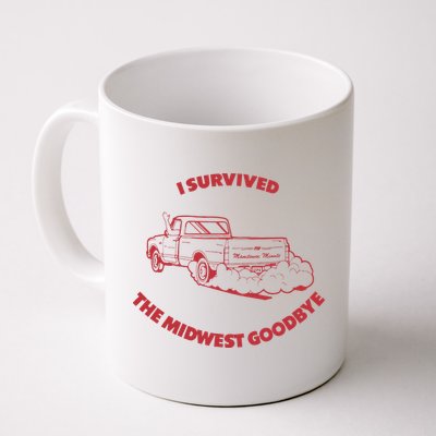 I Survived The Midwest Goodbye Mug