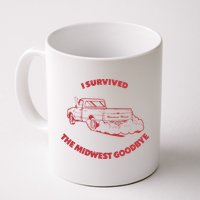 I Survived The Midwest Goodbye Mug