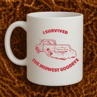 I Survived The Midwest Goodbye Mug