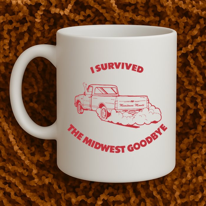 I Survived The Midwest Goodbye Mug