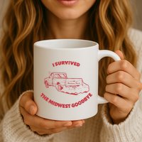 I Survived The Midwest Goodbye Mug