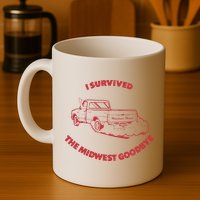 I Survived The Midwest Goodbye Mug