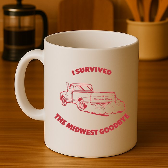 I Survived The Midwest Goodbye Mug