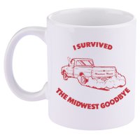 I Survived The Midwest Goodbye 11oz C Handle Ceramic Mug