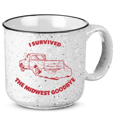 I Survived The Midwest Goodbye 15oz Campfire Ceramic Mug