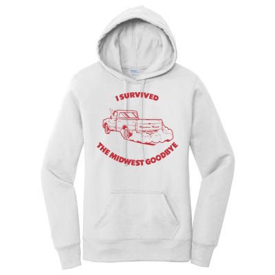 I Survived The Midwest Goodbye Women's Pullover Hoodie