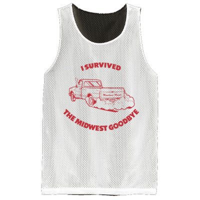 I Survived The Midwest Goodbye Mesh Reversible Basketball Jersey Tank