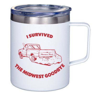 I Survived The Midwest Goodbye 12oz Stainless Steel Coffee Mug