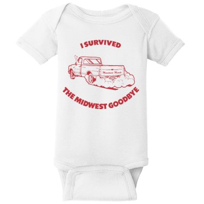 I Survived The Midwest Goodbye Baby Bodysuit