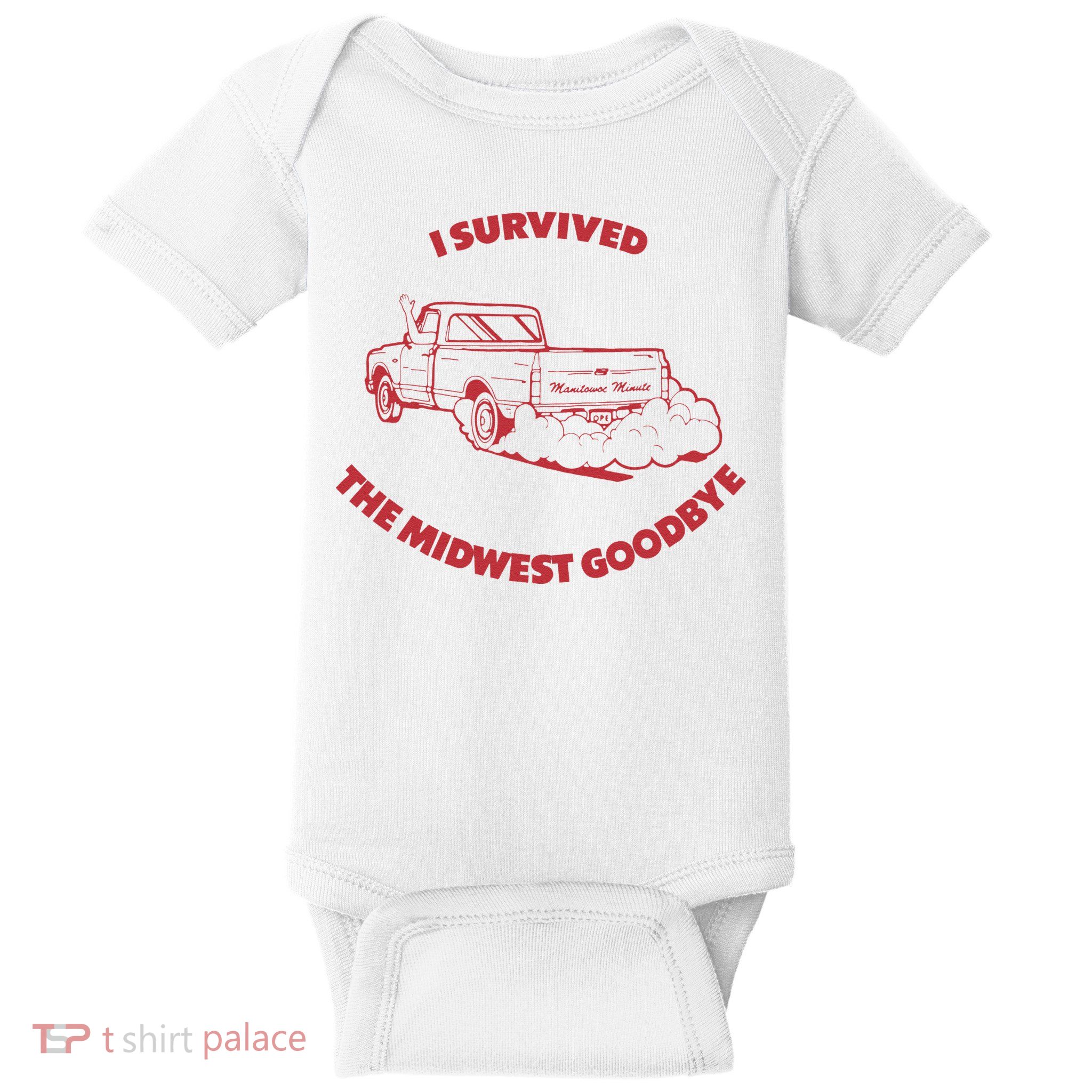 I Survived The Midwest Goodbye Baby Bodysuit