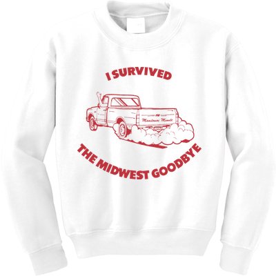 I Survived The Midwest Goodbye Kids Sweatshirt
