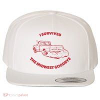 I Survived The Midwest Goodbye Wool Snapback Cap
