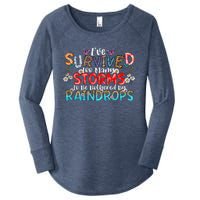 IVe Survived Too Many Storms To Be Bothered By Raindrops Women's Perfect Tri Tunic Long Sleeve Shirt