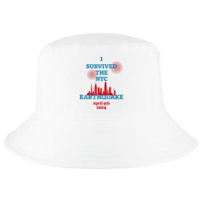 I Survived The Nyc Earthquake 2024 Cool Comfort Performance Bucket Hat