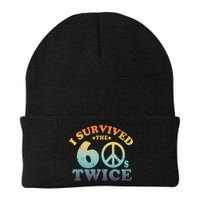 I Survived The Sixties 60s Twice Beanie