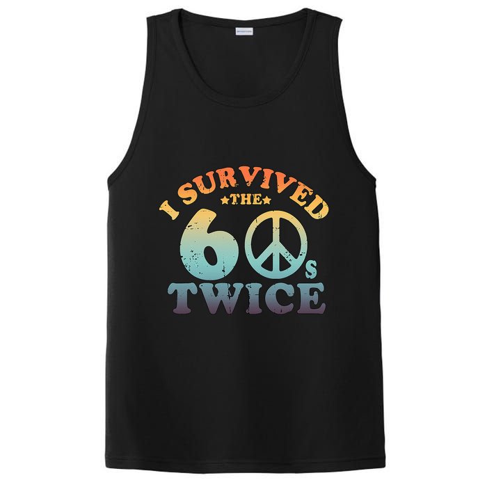 I Survived The Sixties 60s Twice PosiCharge Competitor Tank