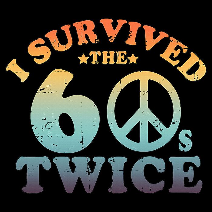 I Survived The Sixties 60s Twice PosiCharge Competitor Tank