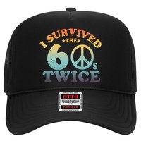 I Survived The Sixties 60s Twice Hat