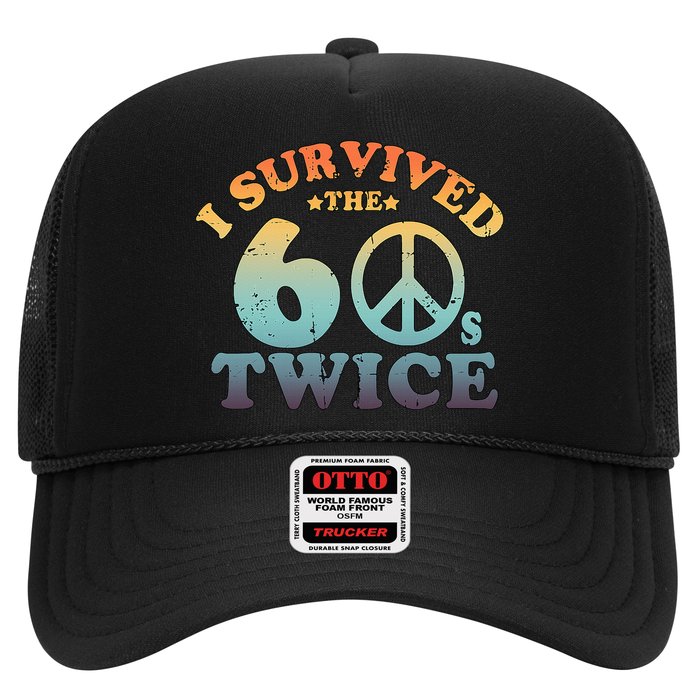 I Survived The Sixties 60s Twice Hat